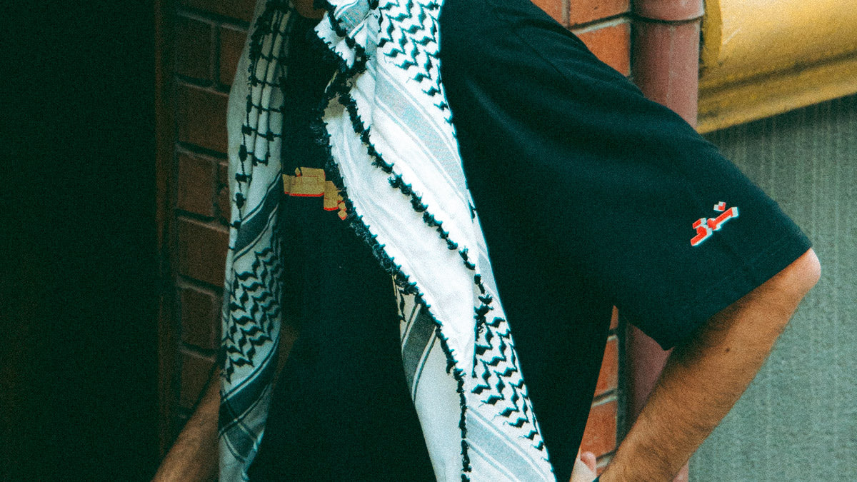 ShawQ-Palestine-#1 Oversized Tee