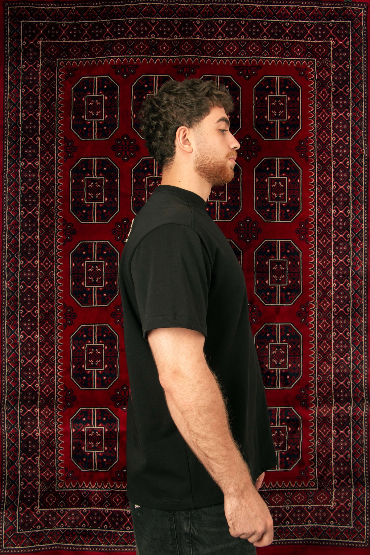 T-shirt side view