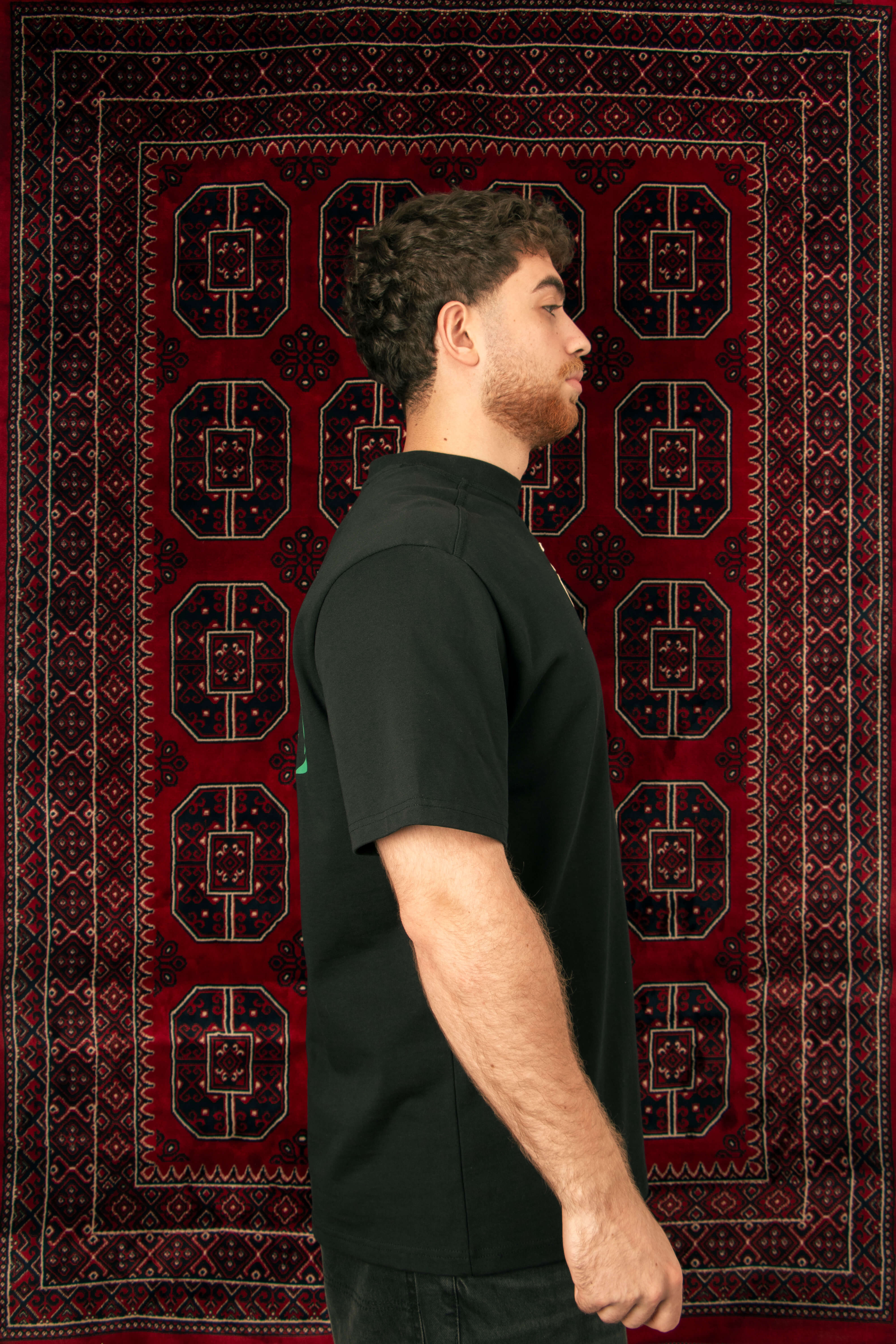 "Third najm" Black T-shirt (Unisex)