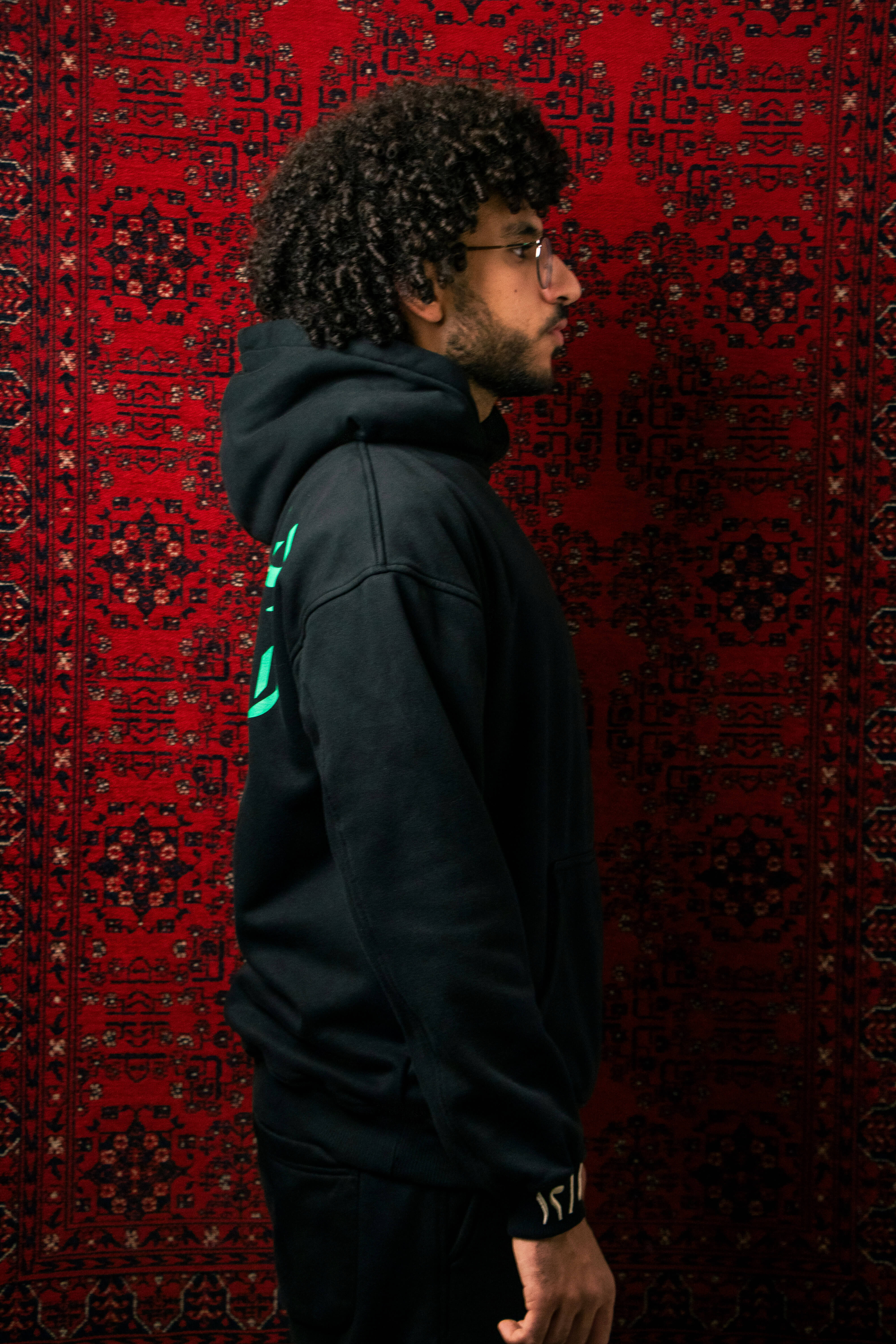 "Third Najm" Black Hoodie (Unisex)