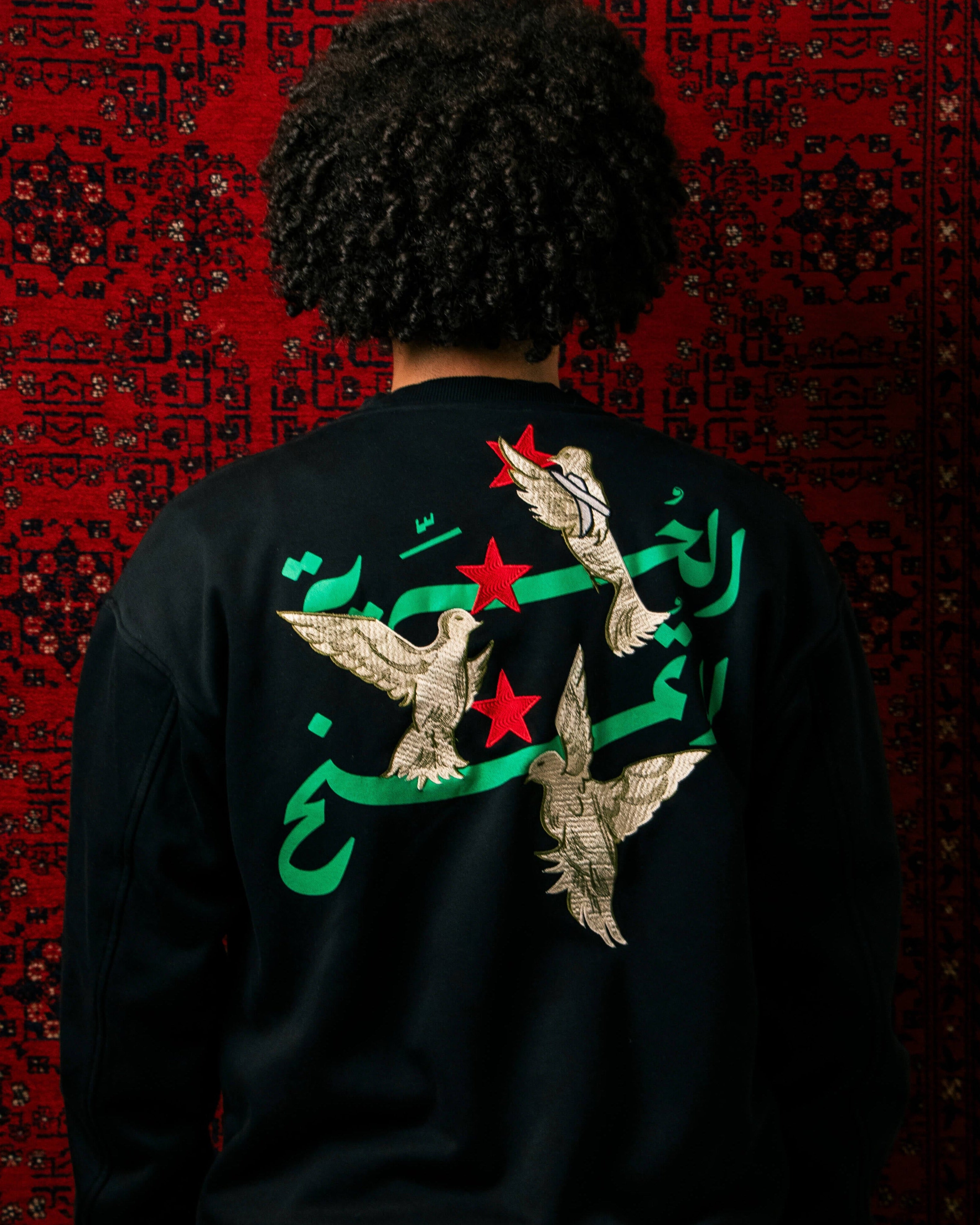 "Third Najm" Black Crewneck (Unisex)