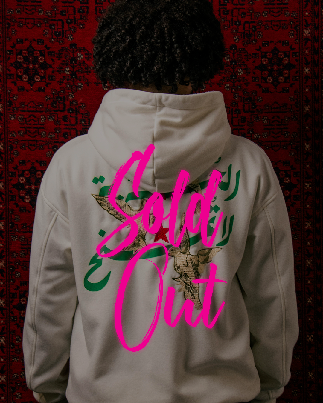 "Third Najm" White Hoodie (Unisex)