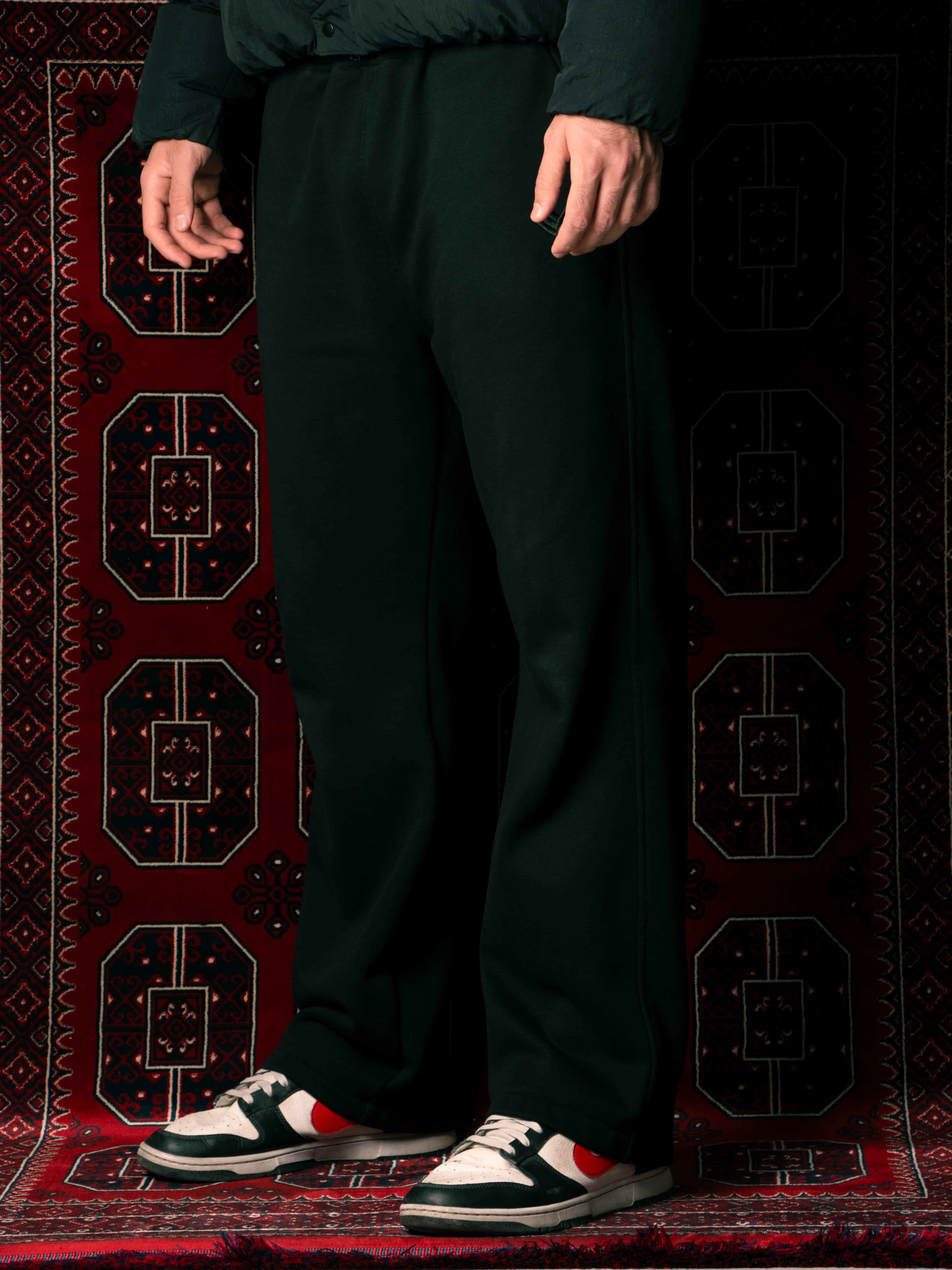 ShawQ Signature Black Sweatpants (Unisex)