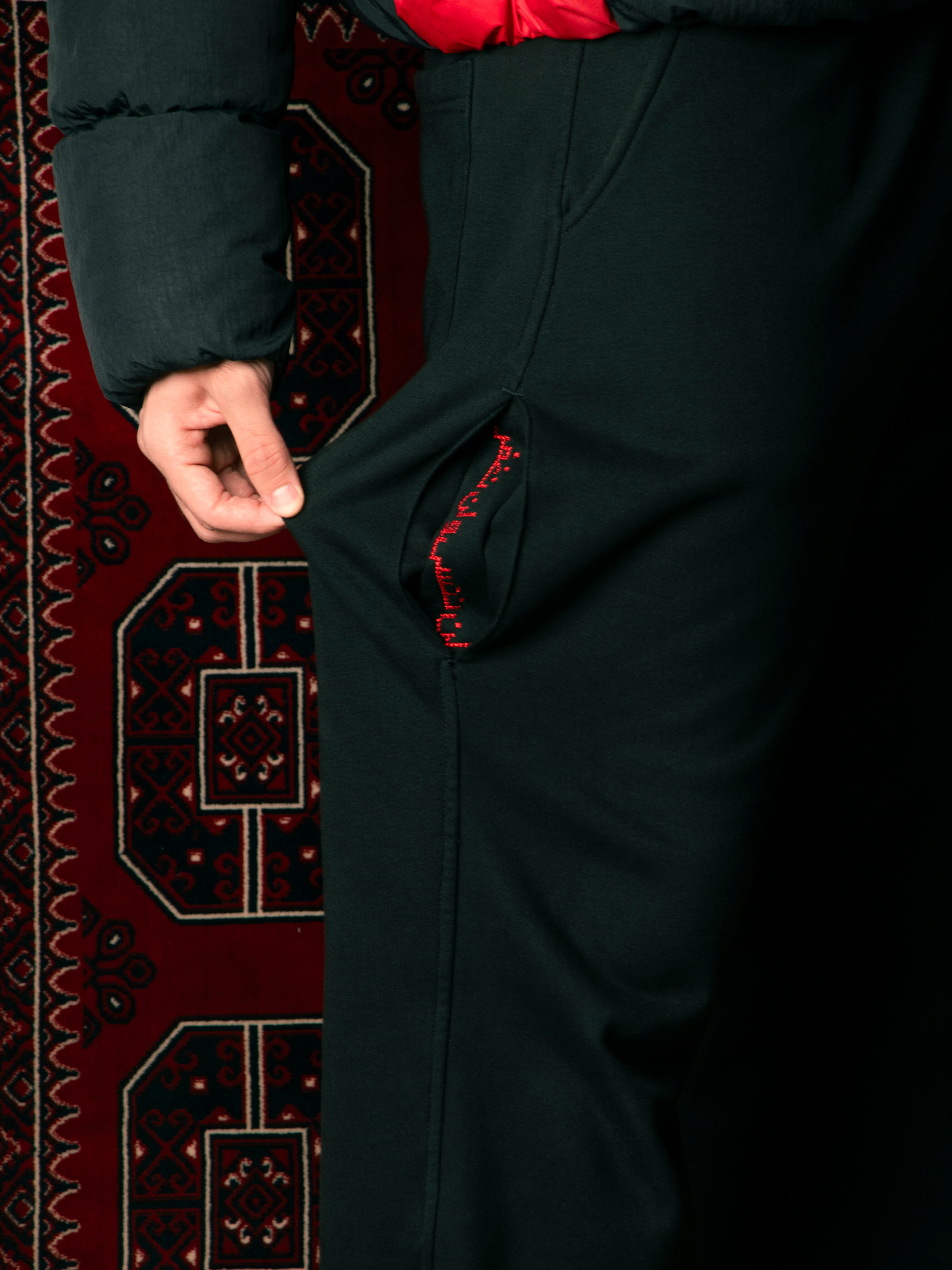 ShawQ Signature Black Sweatpants (Unisex)