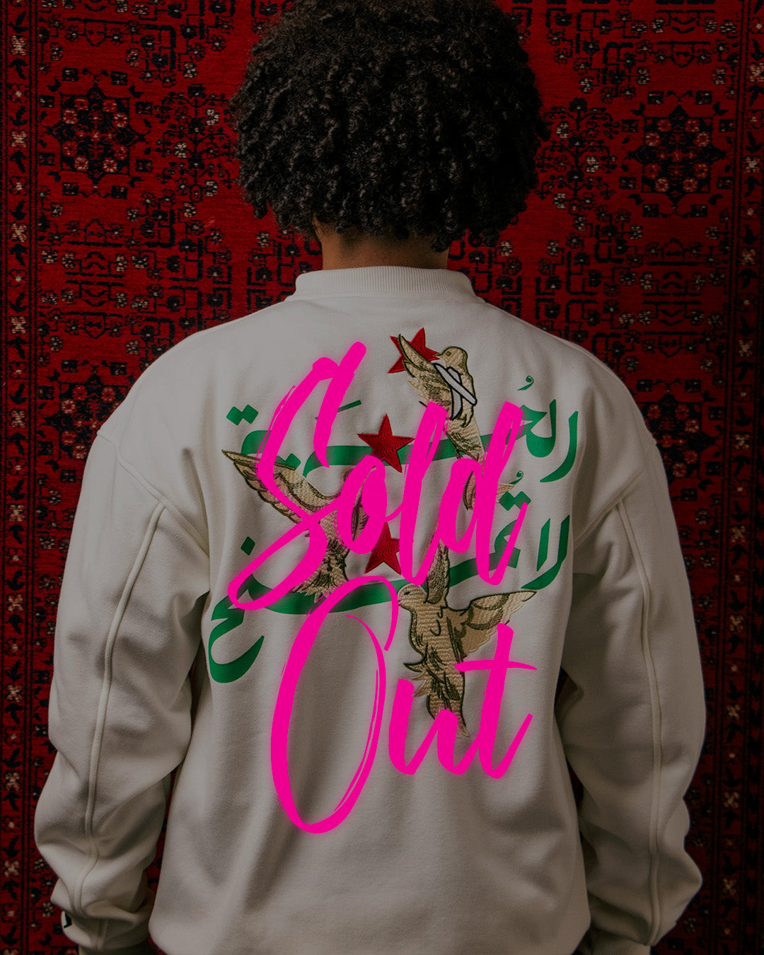 "Third Najm" White Crewneck (Unisex)