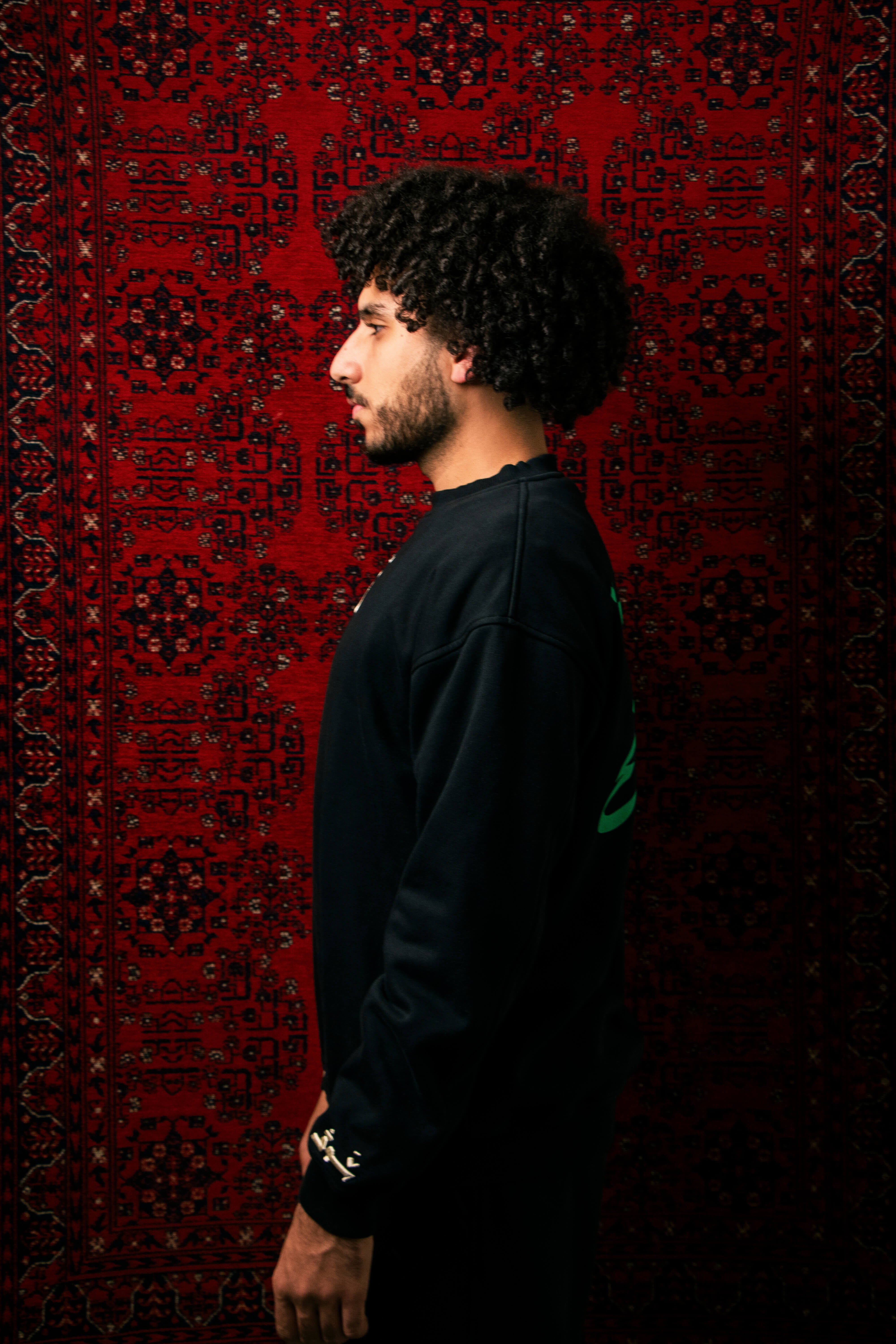 "Third Najm" Black Crewneck (Unisex)