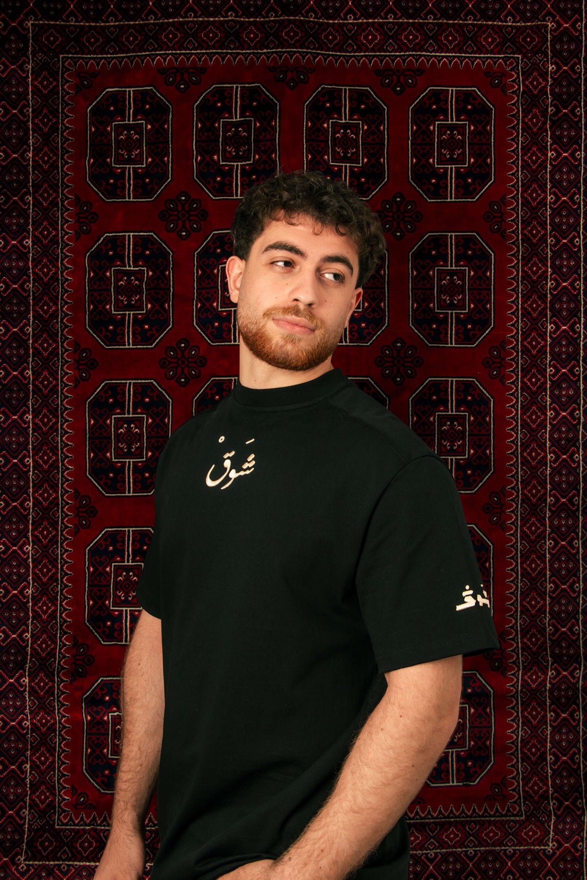 T-shirt, front on model