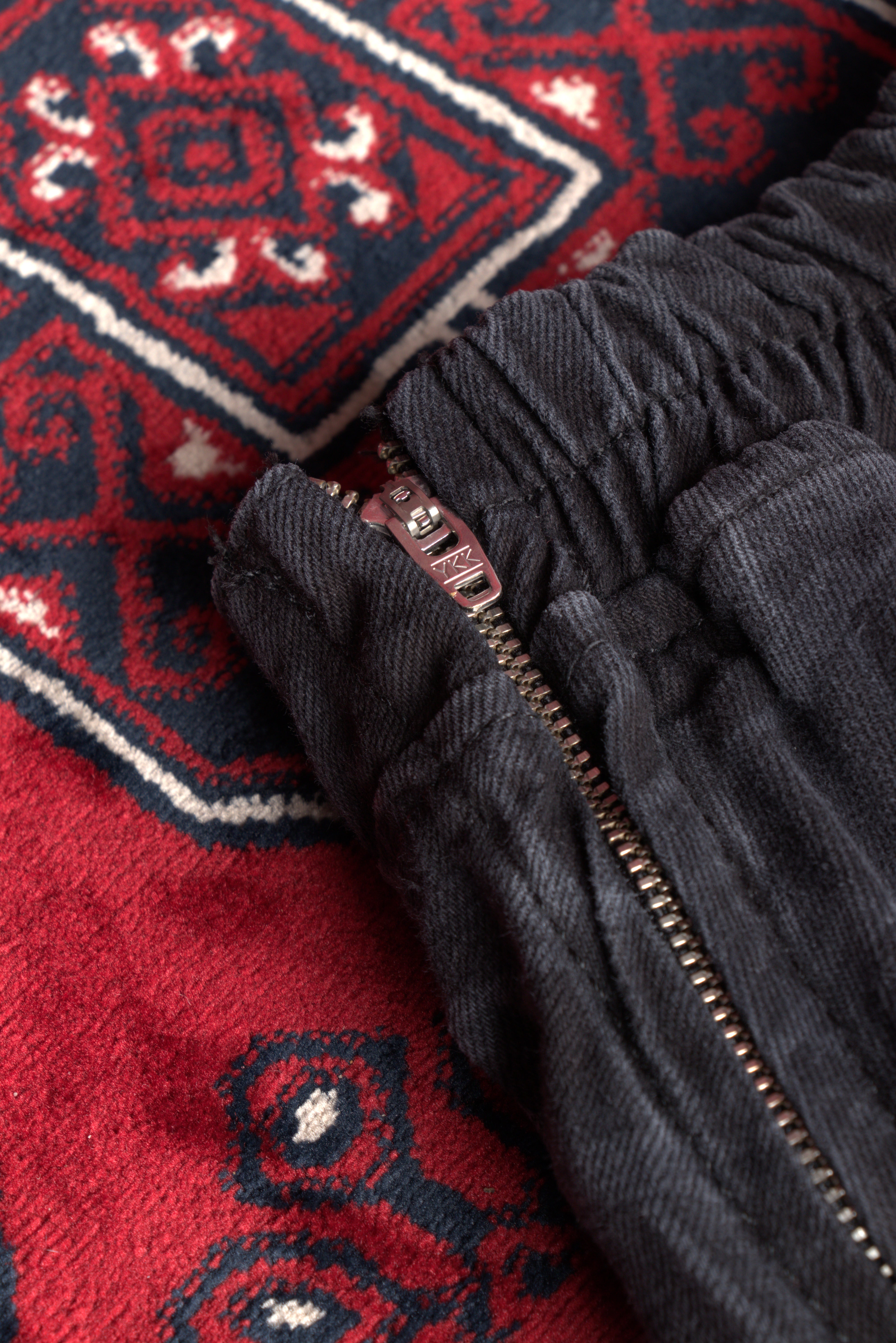 Kuffiyah Engraved Denim Skirt