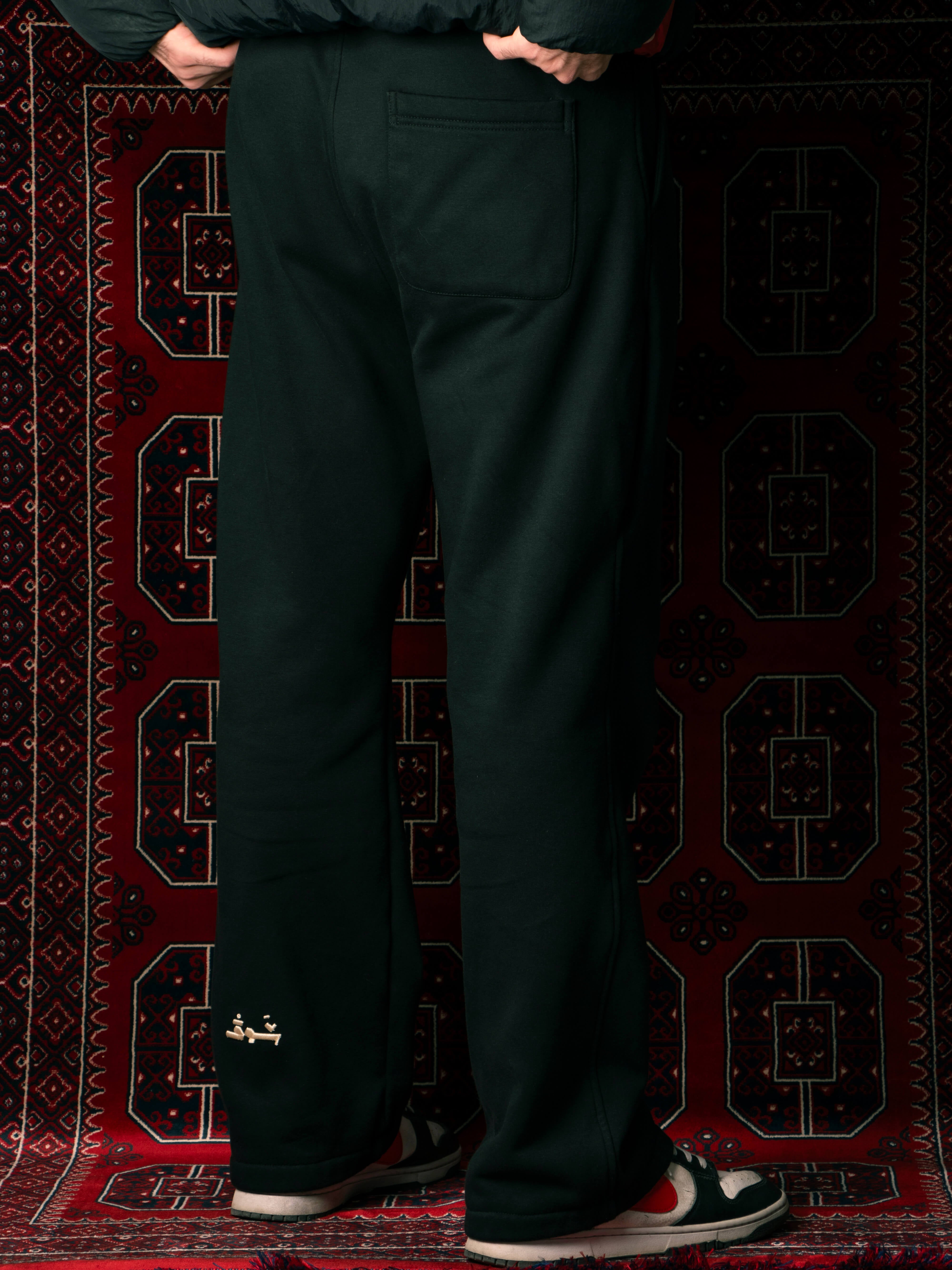 ShawQ Signature Black Sweatpants (Unisex)